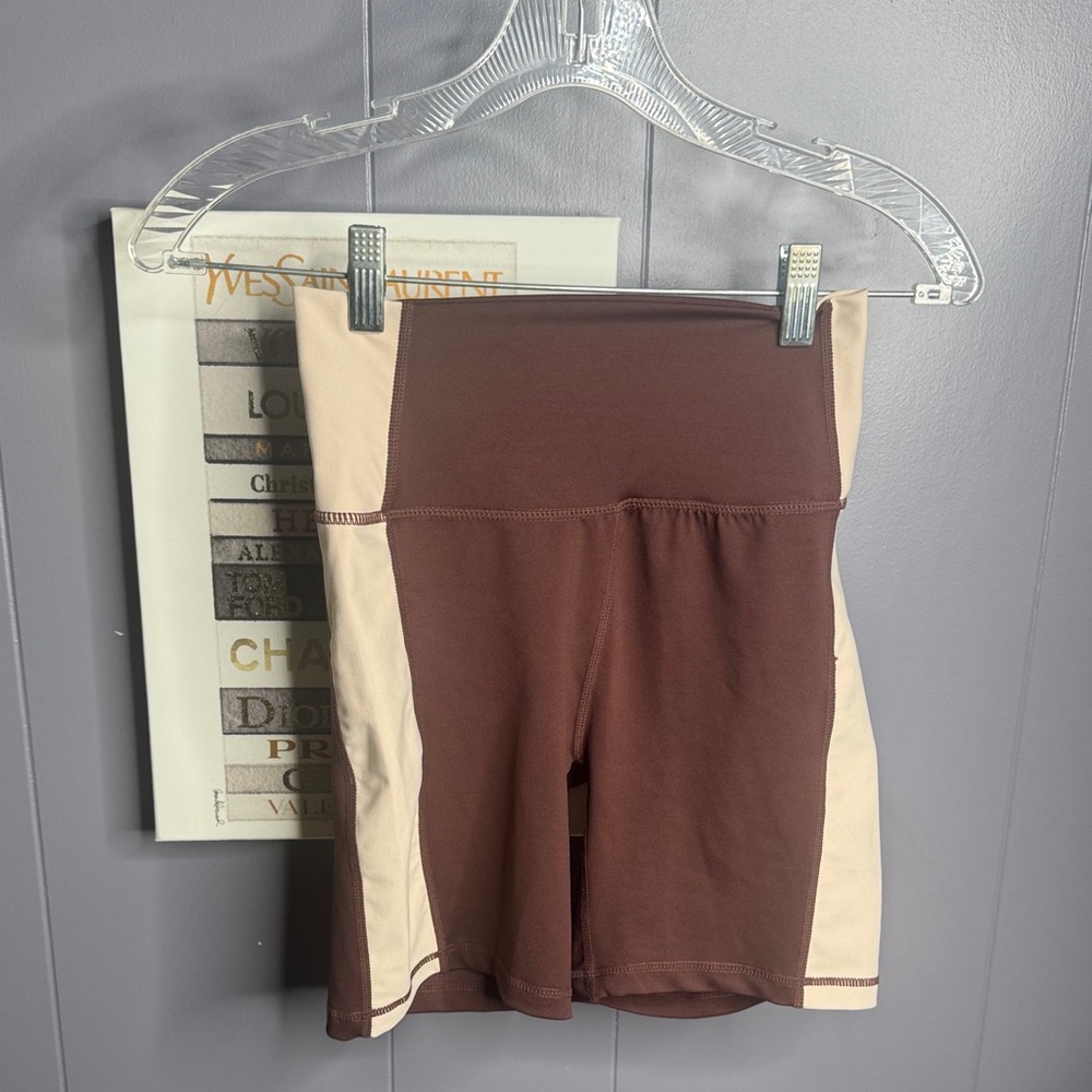 Wilo athletics Brown and Tan Women's Shorts